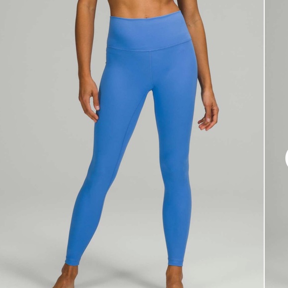 lululemon athletica Pants - NWOT Lululemon Wunder Under High-Rise Tight 28" *Full-On Luxtreme in blue nile